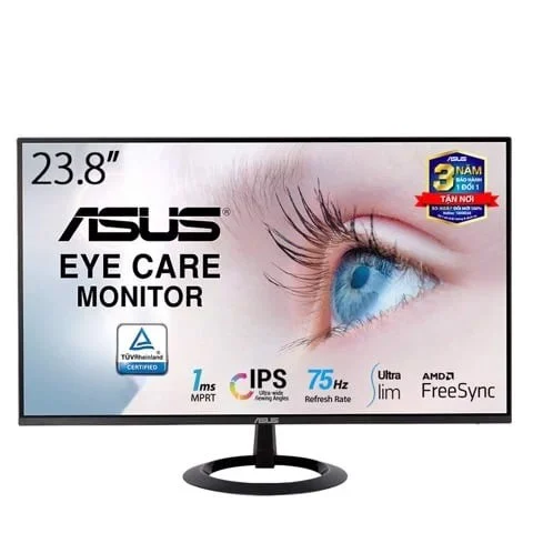 Màn Hình ASUS VZ24EHE (23.8-inch/ FHD IPS/ 75Hz/ 1ms/ FreeSync/ EyeCare)